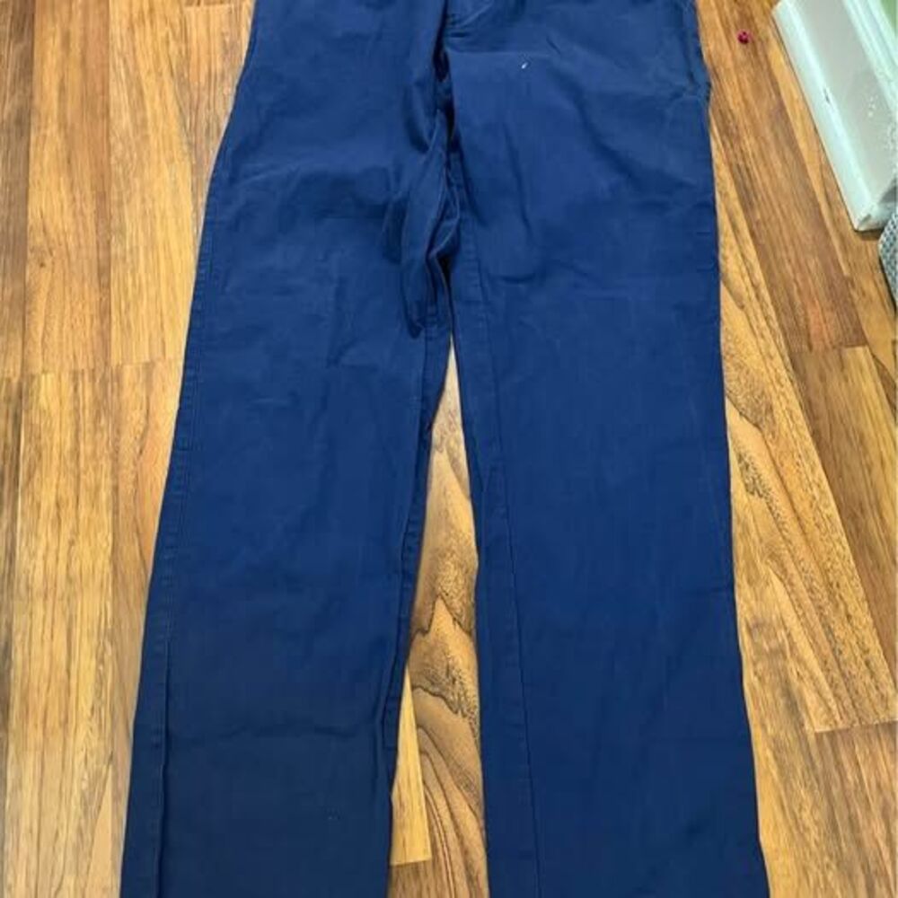 Sailwind Men's Navy Blue Linen Pants Size 30